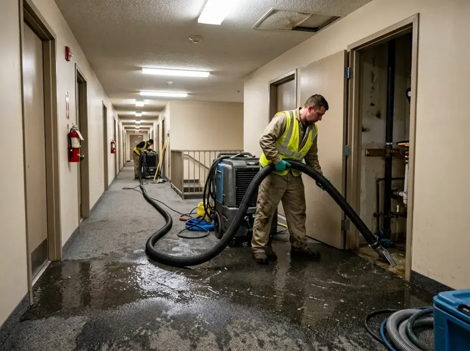 multi-unit-apartment-hallway-f-005 — frequently asked questions, Emergency Burst Pipe Water Extraction & Removal in Linwood,…